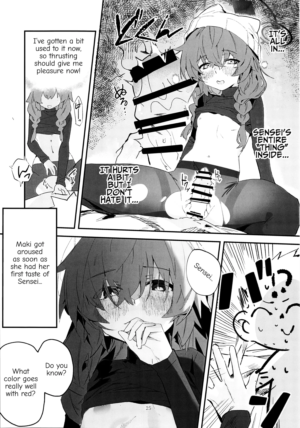 Hentai Manga Comic-Maki was bitten by a snake!?-Read-24